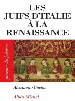 cover image of Les Juifs d'Italie à la Renaissance